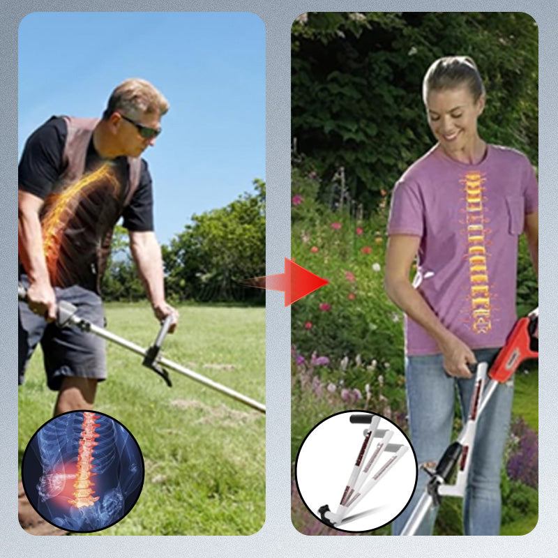 Ergonomic Handheld String Trimmer Handle with Shoulder Strap