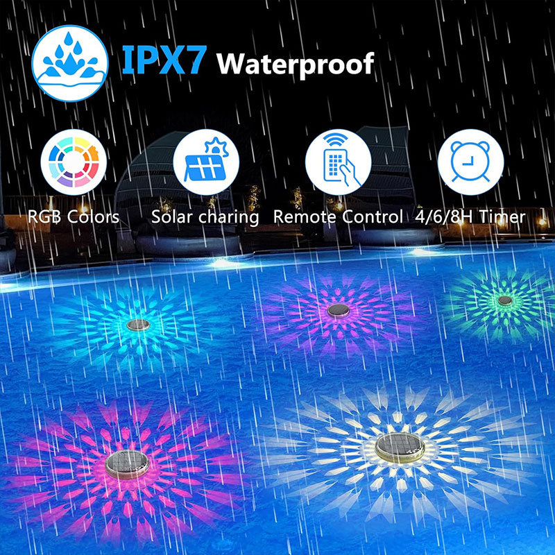 Solar Charging Floating Pool Light