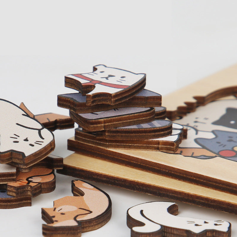 Animal Stacking Puzzle Blocks Toy Set