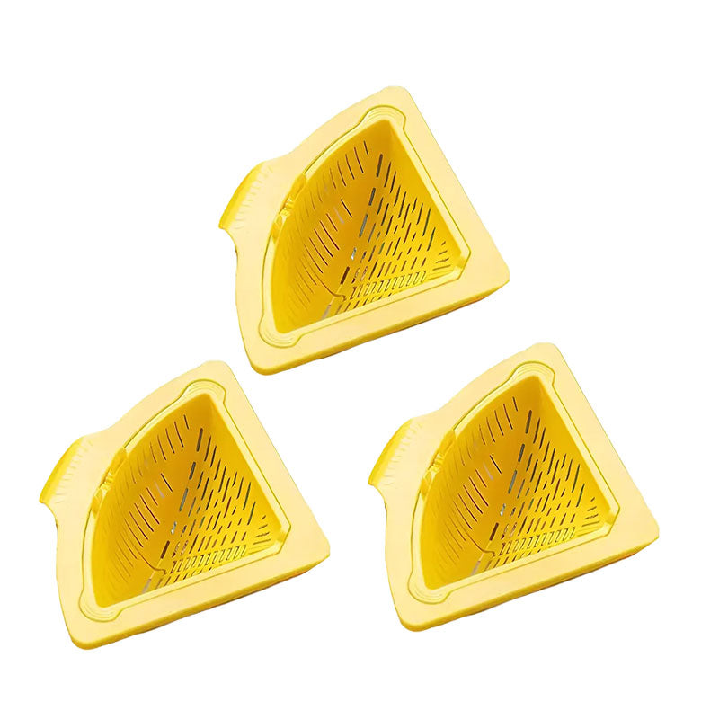 Magnetic Triangular Kitchen Strainer Basket