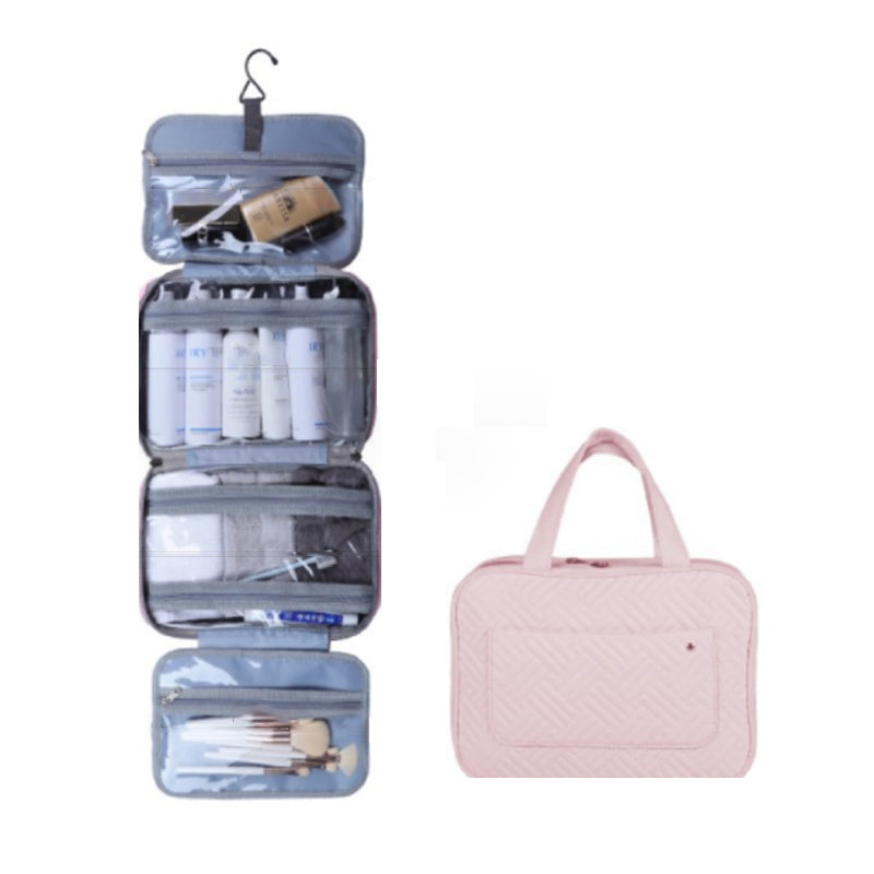 Perfect For Traveling - Toiletry Bag For Women With Hanging Hook