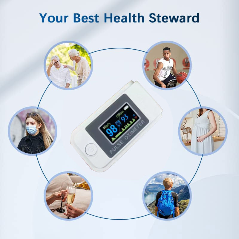 Fingertip Pulse Oximeter Monitor