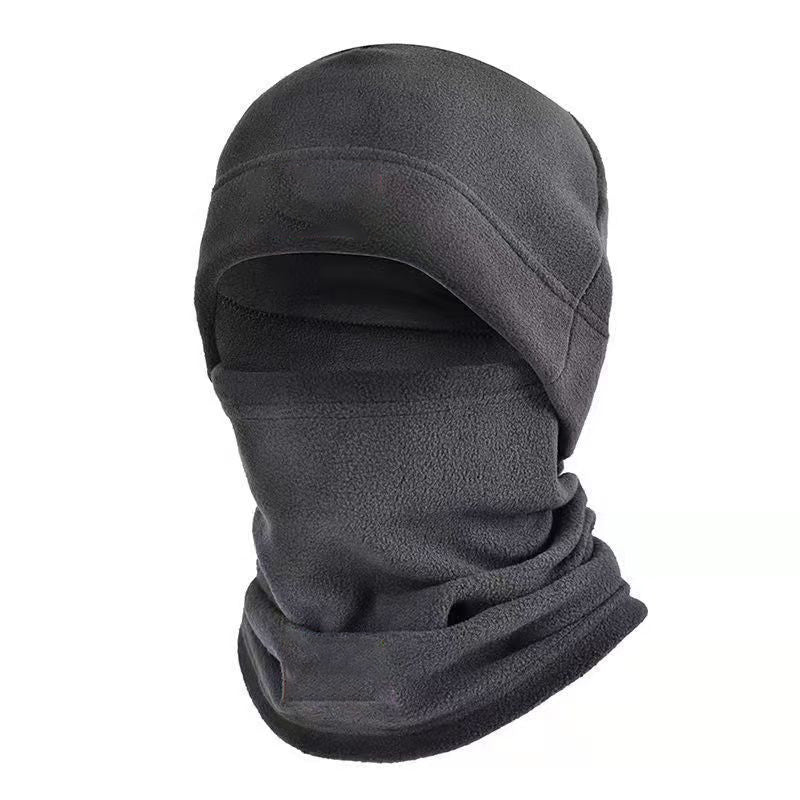 Outdoor Fleece-lined Windproof Neck Protection Face Mask/Hat