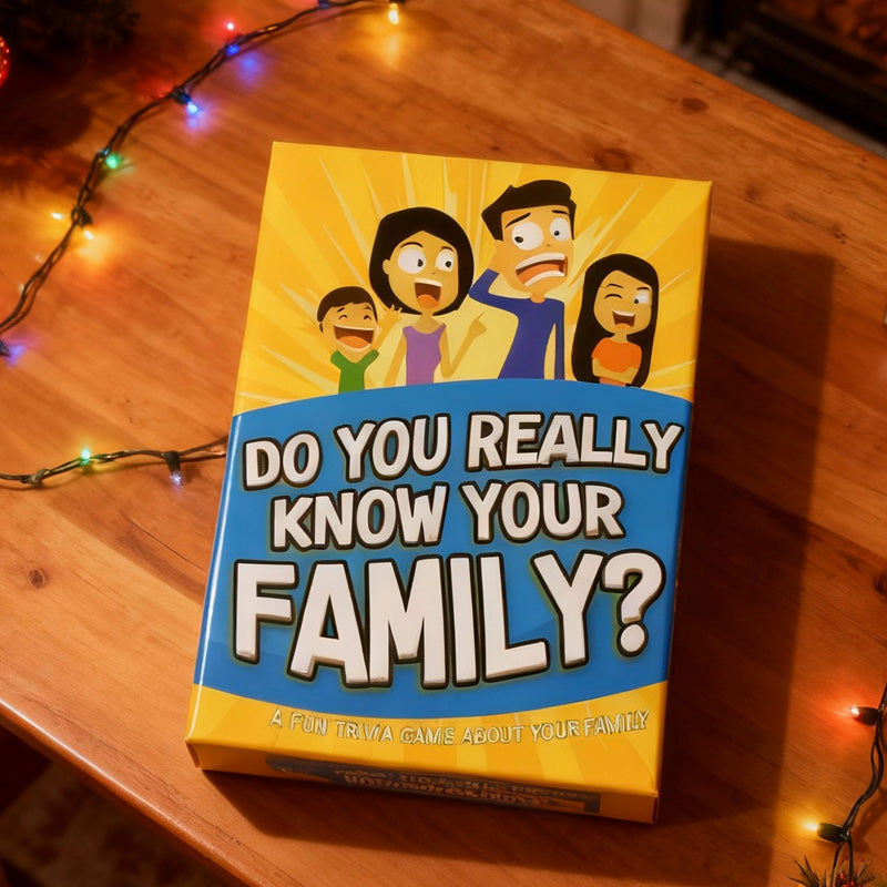 Family Fun Learning Card Game