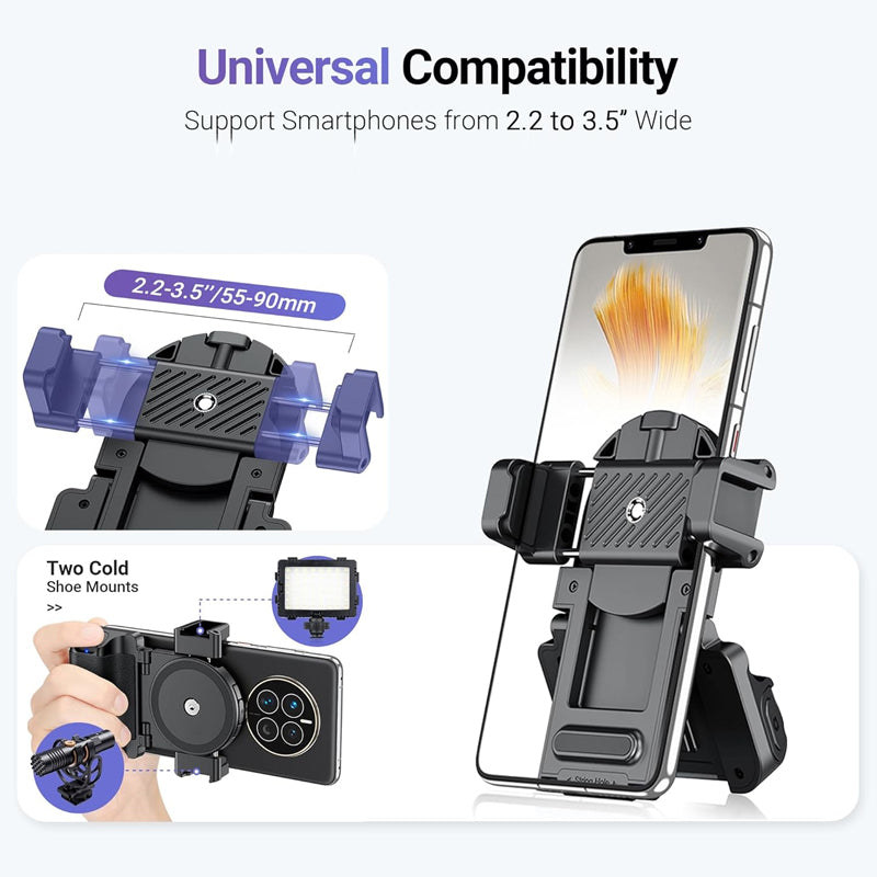 Bluetooth Remote Adjustable Phone Holder