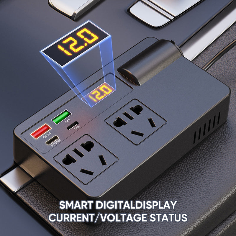 200W Car Power Inverter Charger