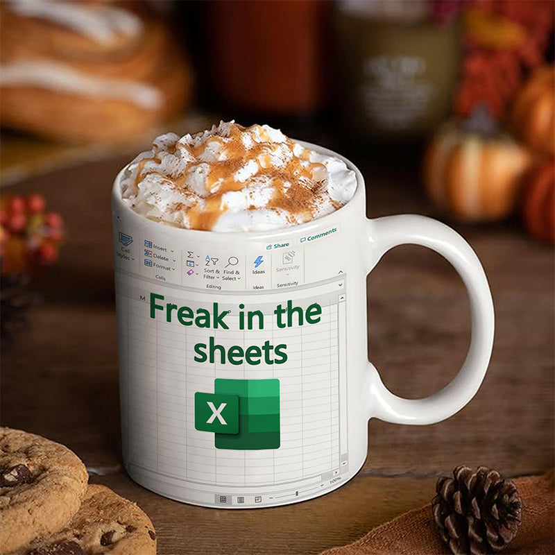 Funny Excel Mug for Office Lovers