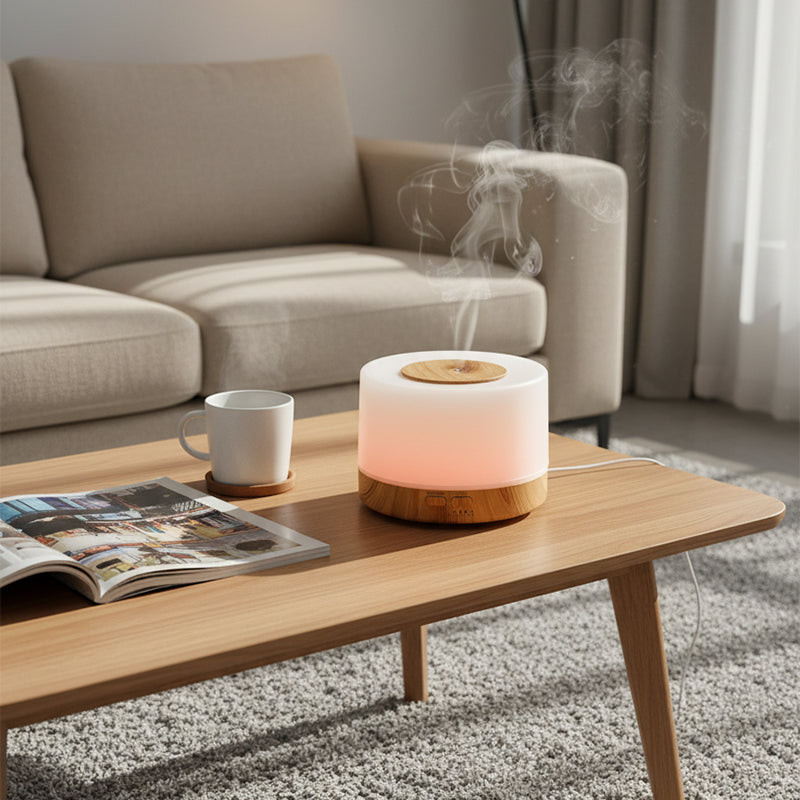 Wood Grain Humidifier Aroma Diffuser