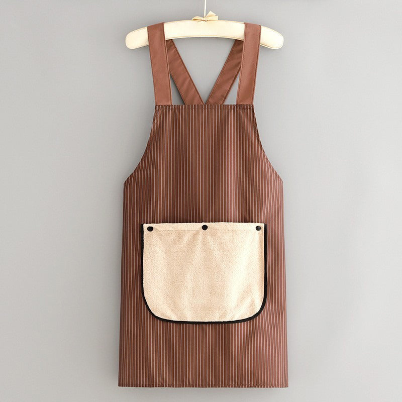 Detachable Waterproof Hand-Wiping Apron