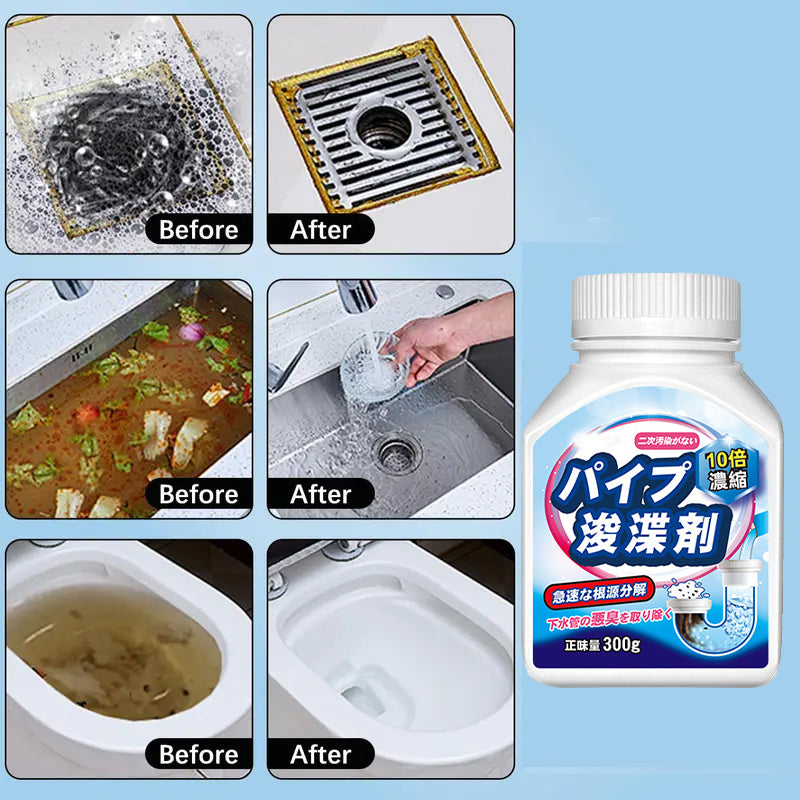 Powerful Drain Cleaning Powder