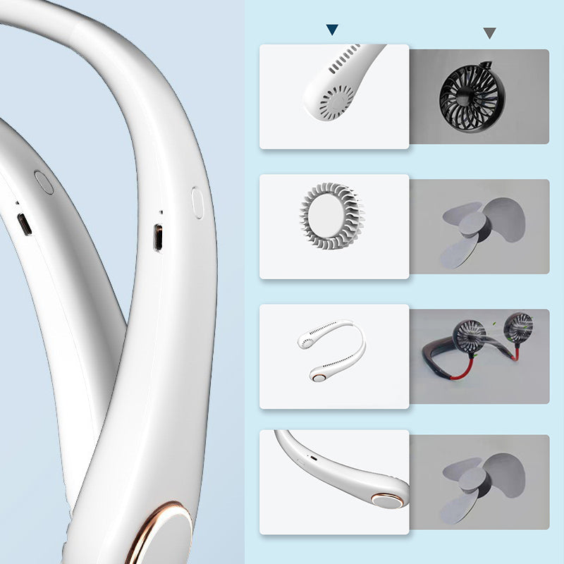 Hands-free Neck Fan for Sports