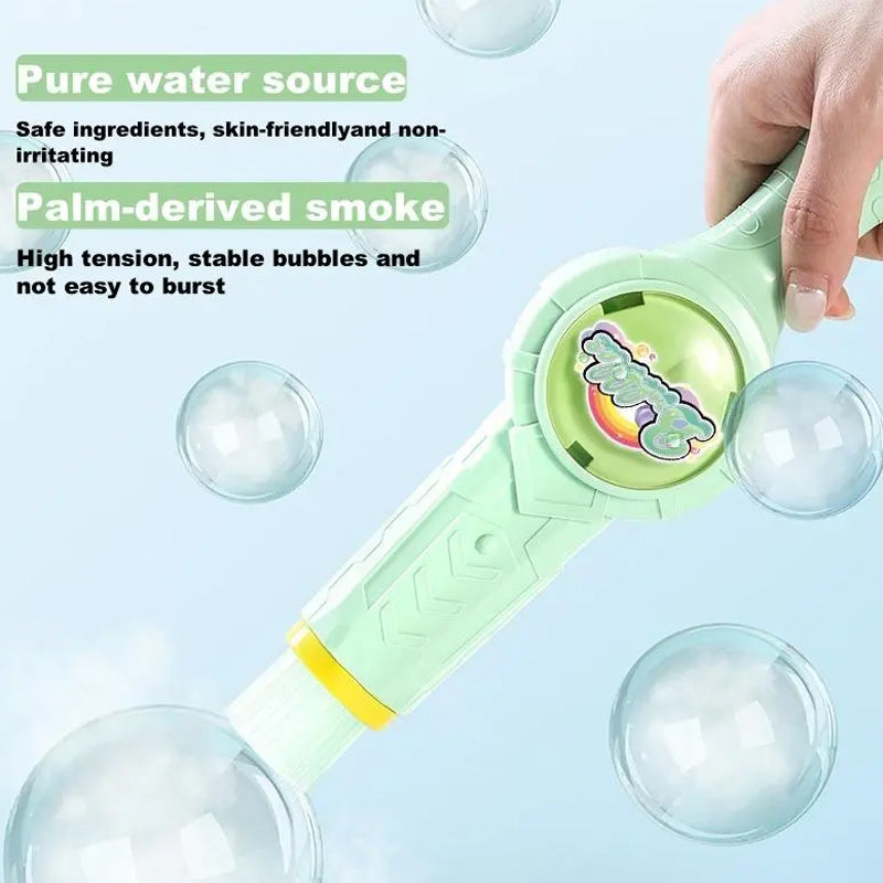 Handheld Smoke Bubble Sword Machine