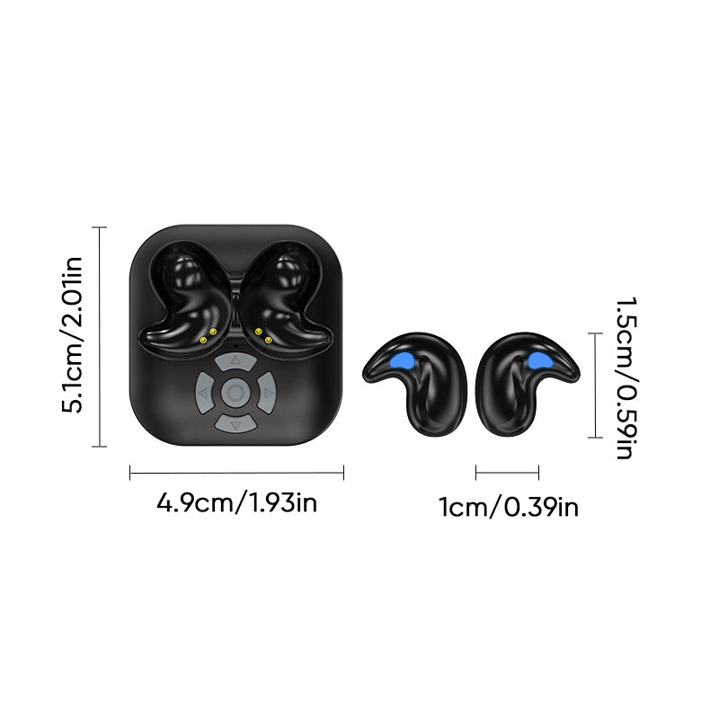 Bluetooth Earbuds Smart Sleep Headphone Watch with Gesture Control