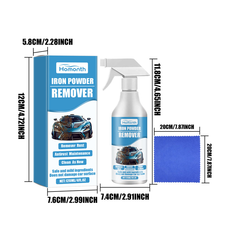 Car Iron Powder Rust Remover Spray
