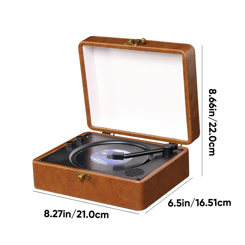 Portable Retro CD Bluetooth Music Player