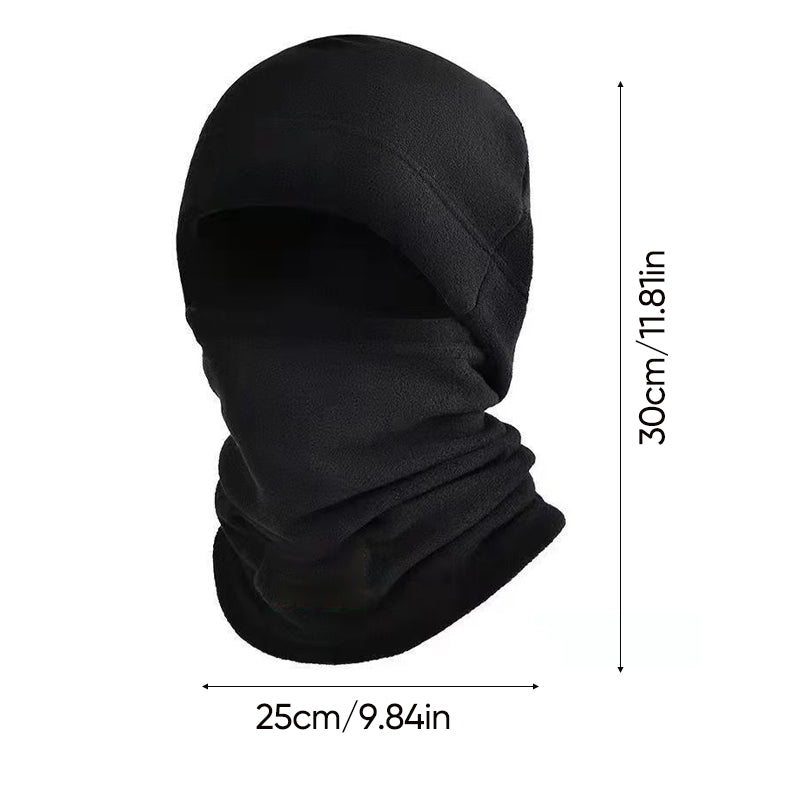 Outdoor Fleece-lined Windproof Neck Protection Face Mask/Hat