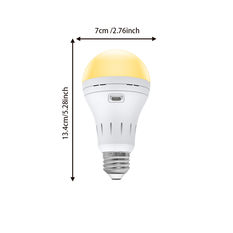Multifunctional Portable Rechargeable LED Bulb with Remote Control