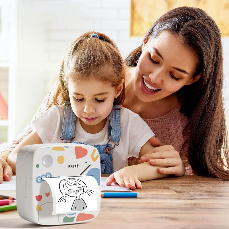 Mini Wireless Bluetooth Label Printer