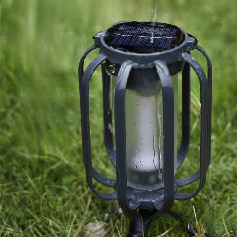 Solar Lantern Outdoor Light with Base