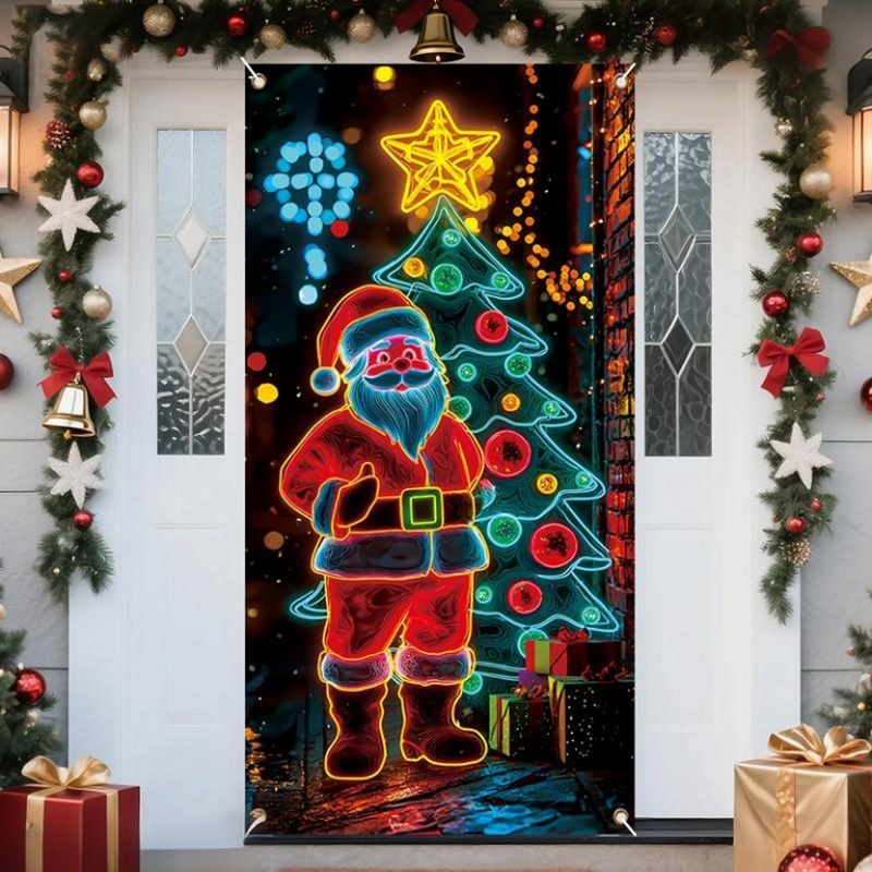 🎄 Christmas Door Banner Decoration Set