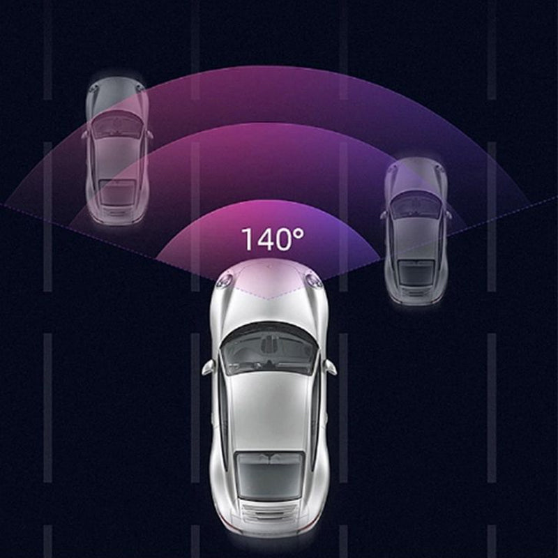 High-definition Panoramic Metal Dashcam