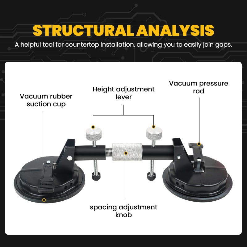 Aluminum Vacuum Suction Clamp