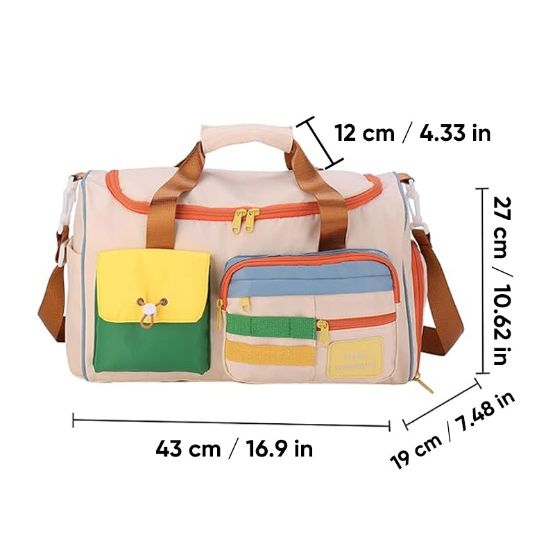 Versatile Travel Tote with Shoe Compartment