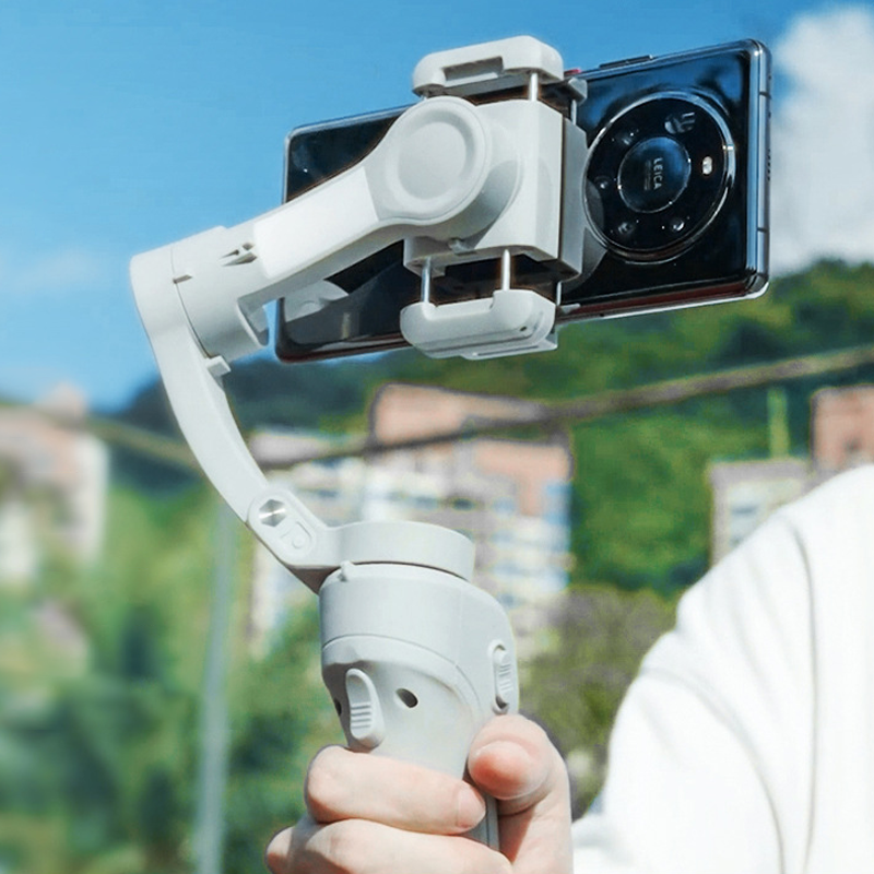 Gimbal Stabilizer for Smartphone with Wireless Charging