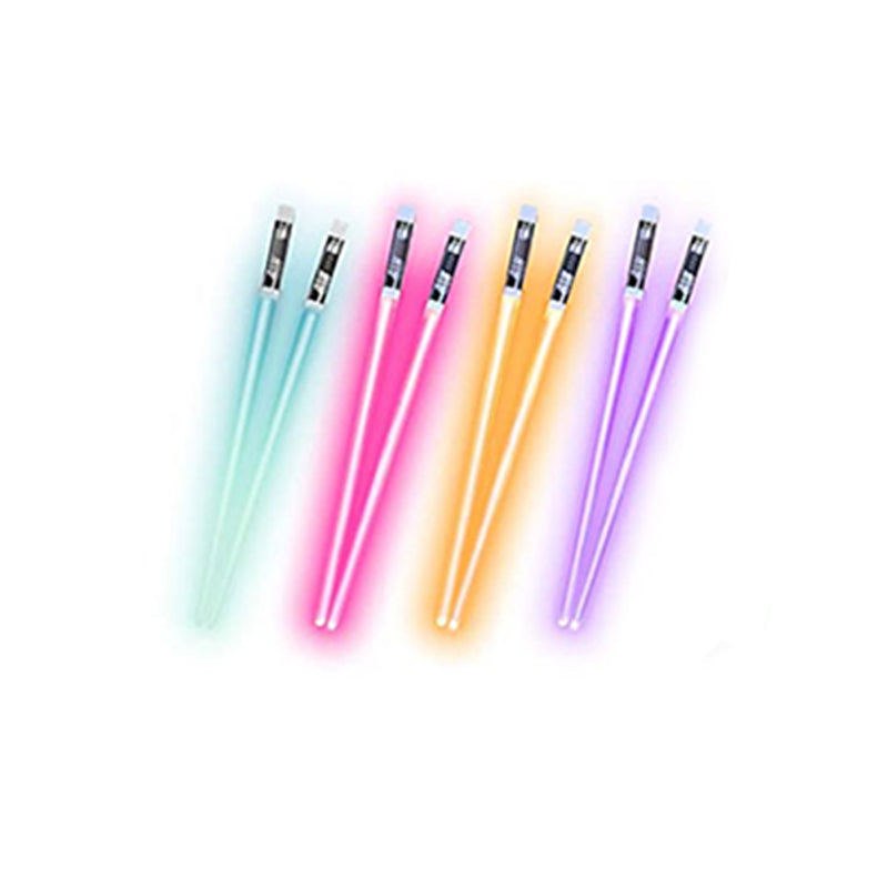 LED 9 colors luminous chopsticks