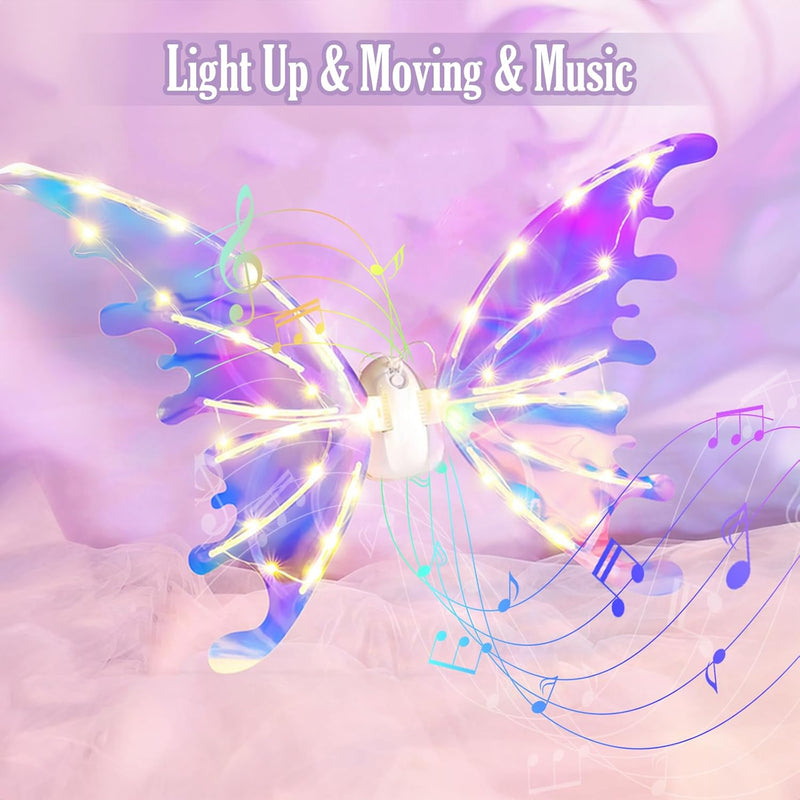 LED Electric Butterfly Wings Costume