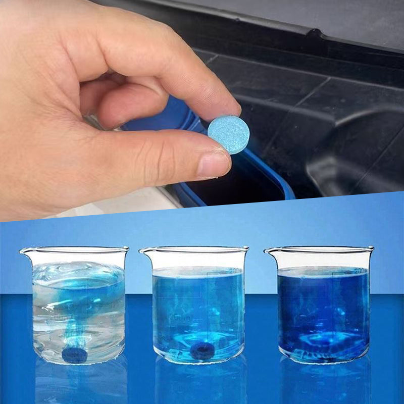 Ultra-Concentrated Car Glass Cleaner Tablets