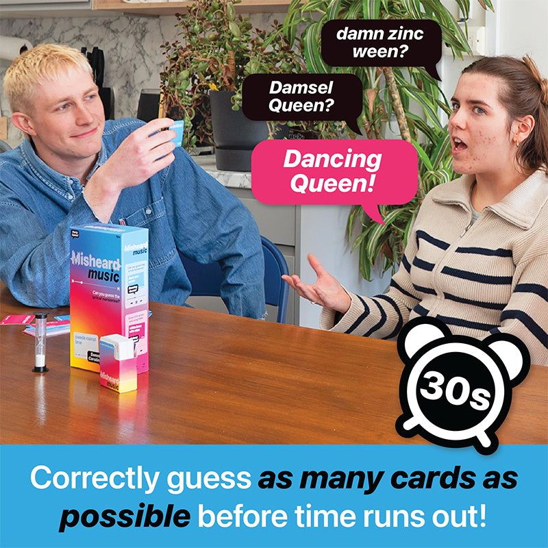 Guess The Song Music Card Game