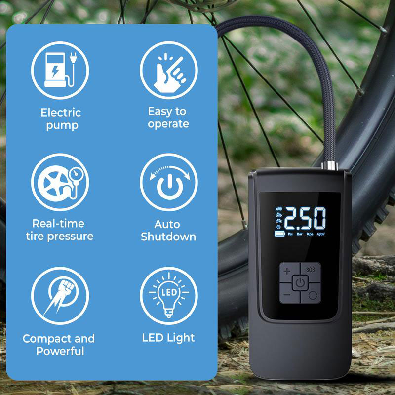 Wireless Dual-Power Tire Inflator