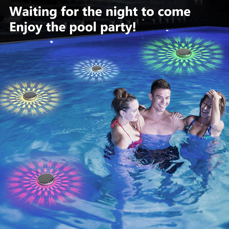 Solar Charging Floating Pool Light