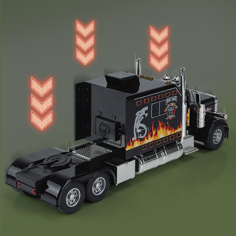1:24 Heavy-Duty Alloy Truck Model