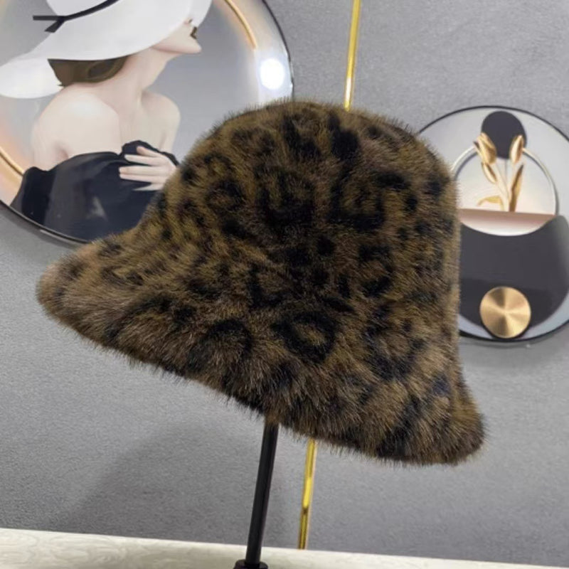 Bucket Hats Fashion Outdoor Fisherman Hat with Fleece