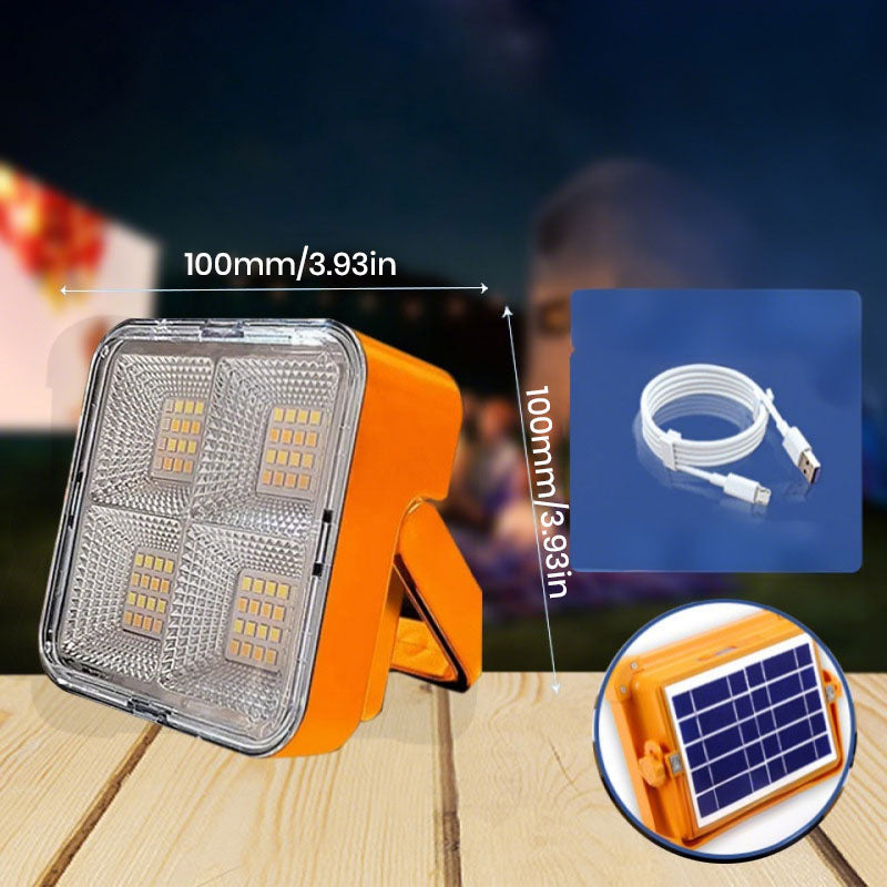 Mini Solar Rechargeable Multifunctional LED Searchlight