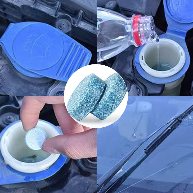 Ultra-Concentrated Car Glass Cleaner Tablets