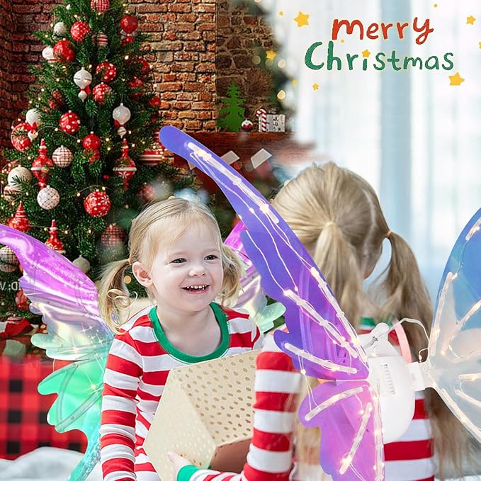 LED Electric Butterfly Wings Costume