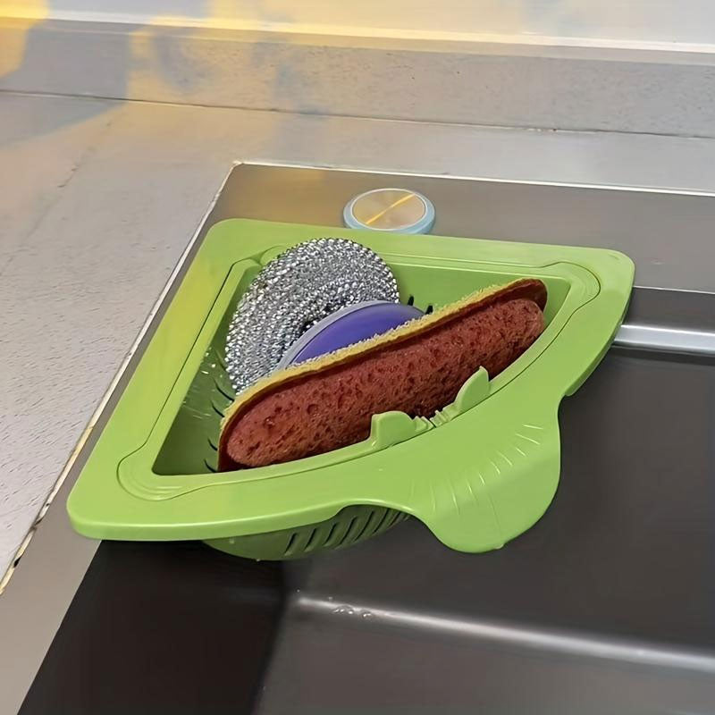Magnetic Triangular Kitchen Strainer Basket