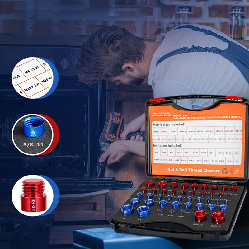 Nut & Bolt Thread Checker