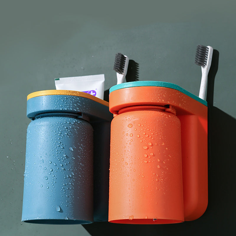 Stick-on Toothbrush Holder