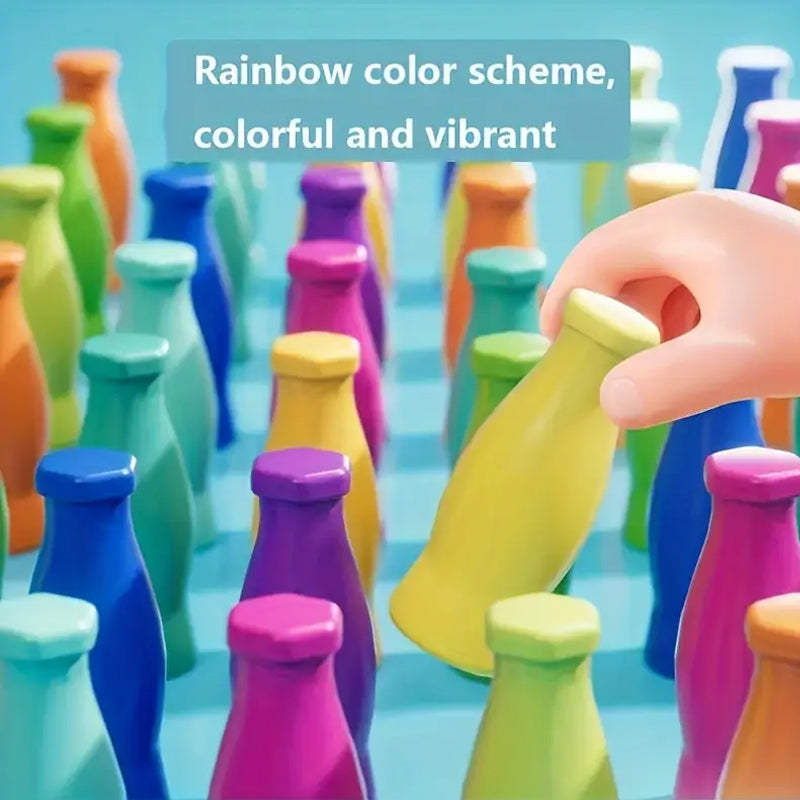 Realistic Beverage Bottle Matching Playset Toy