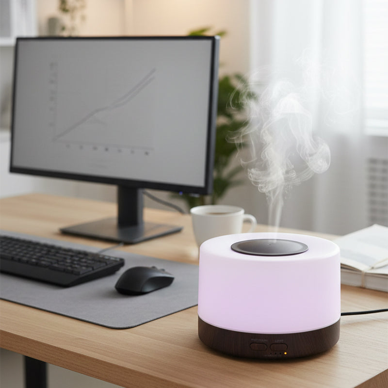 Wood Grain Humidifier Aroma Diffuser