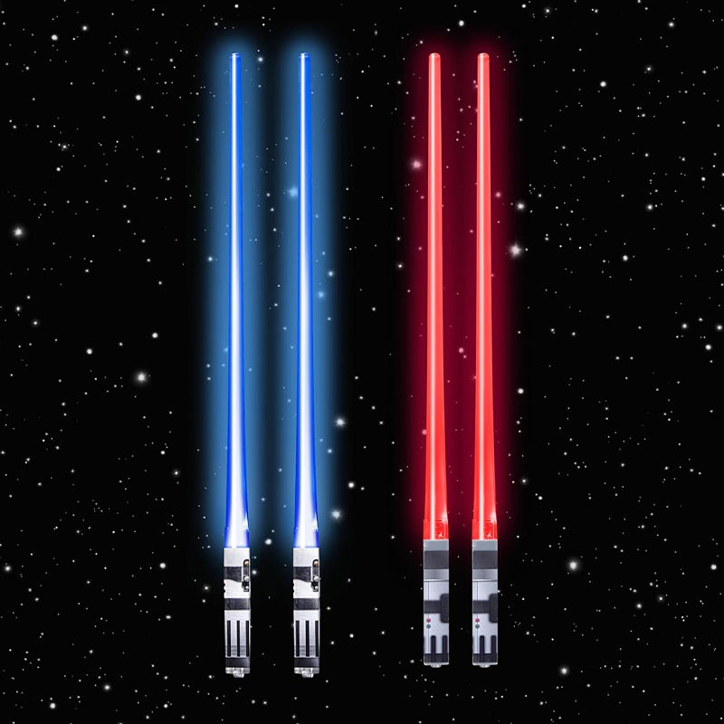 LED 9 colors luminous chopsticks