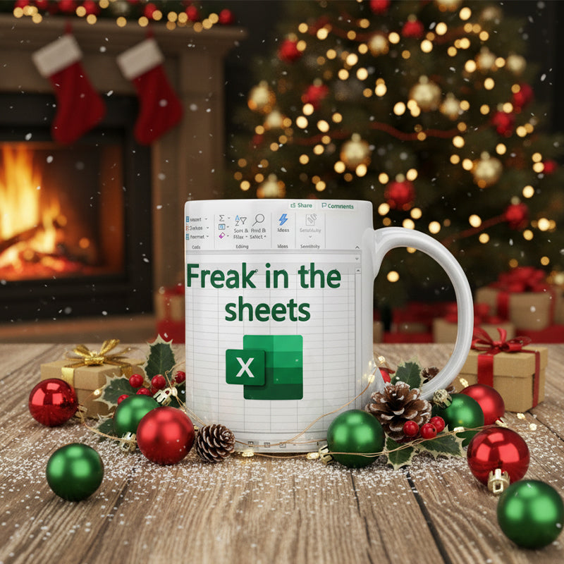 Funny Excel Mug for Office Lovers