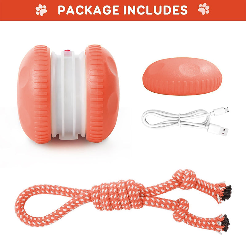 Dog Rope Ball Toy with Bird Sound