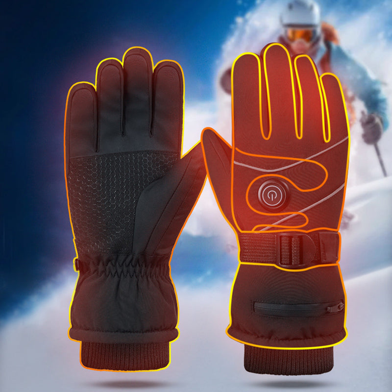 Rechargeable Heated Winter Cycling Gloves