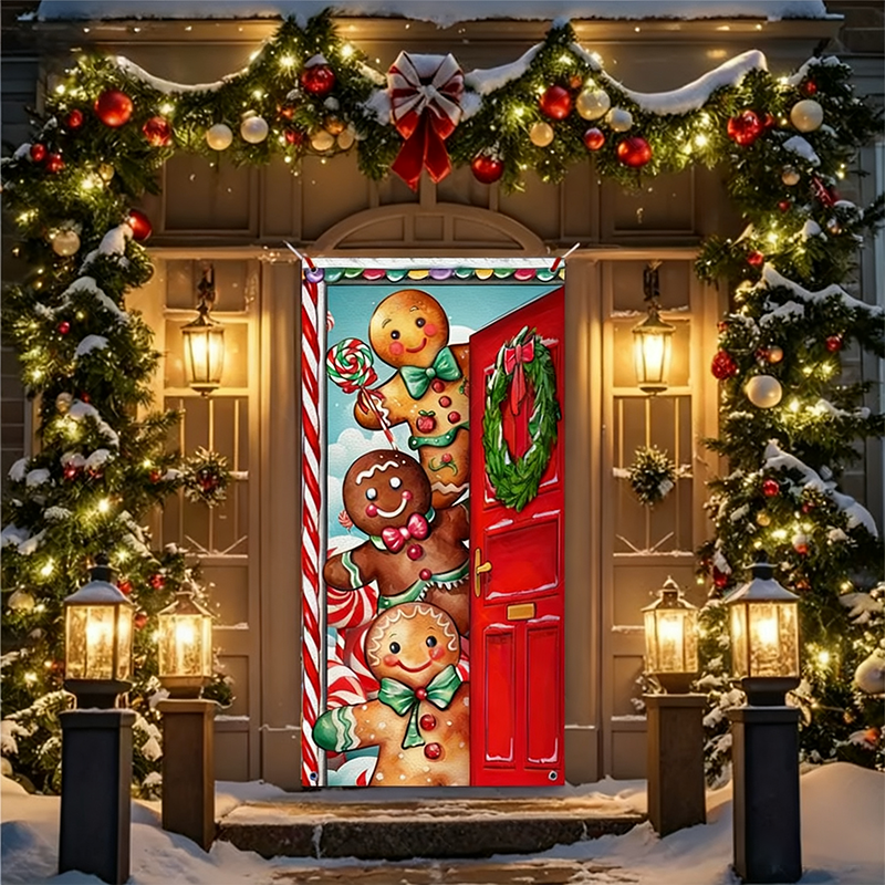 🎅Santa Claus Door Sticker Decoration