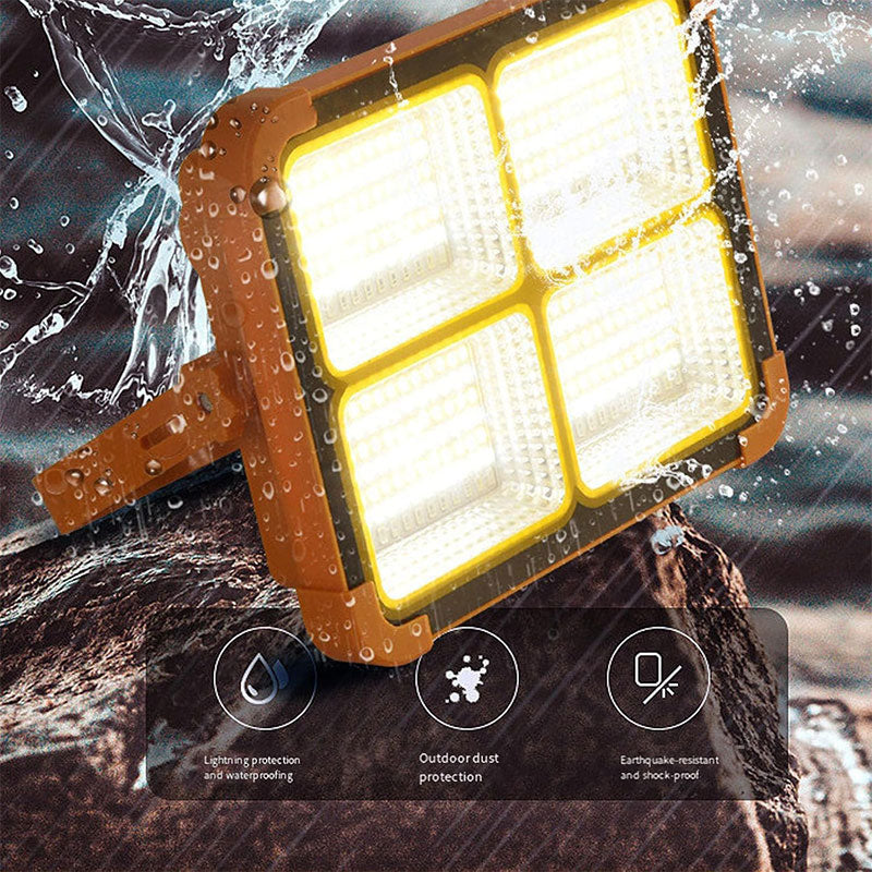 Mini Solar Rechargeable Multifunctional LED Searchlight